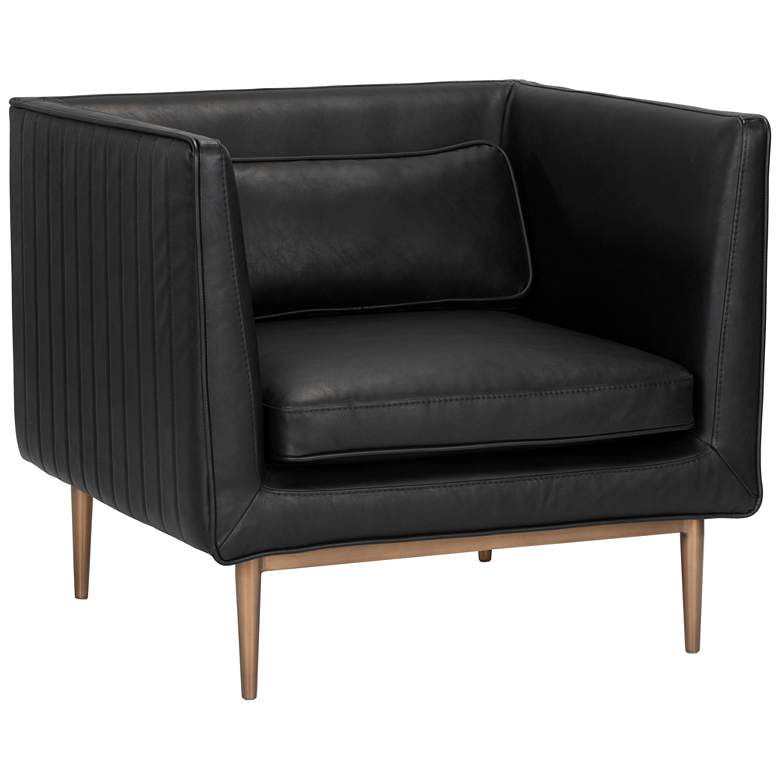 Image 2 Sunpan Batavia Armchair Vintage Black