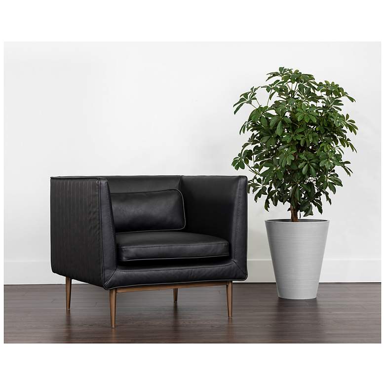Image 1 Sunpan Batavia Armchair Vintage Black