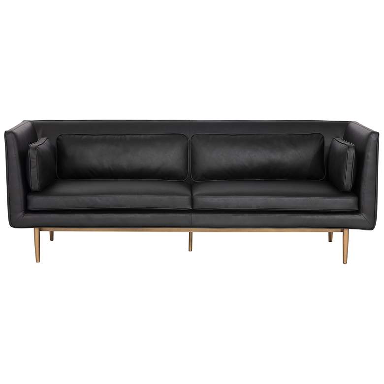 Image 2 Sunpan Batavia Sofa Vintage Black more views