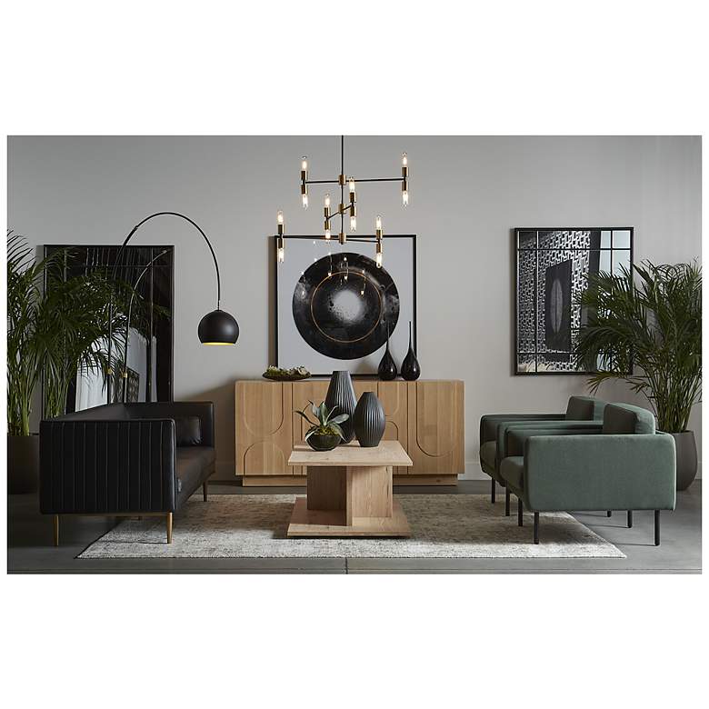 Image 6 Sunpan Batavia Sofa Vintage Black more views
