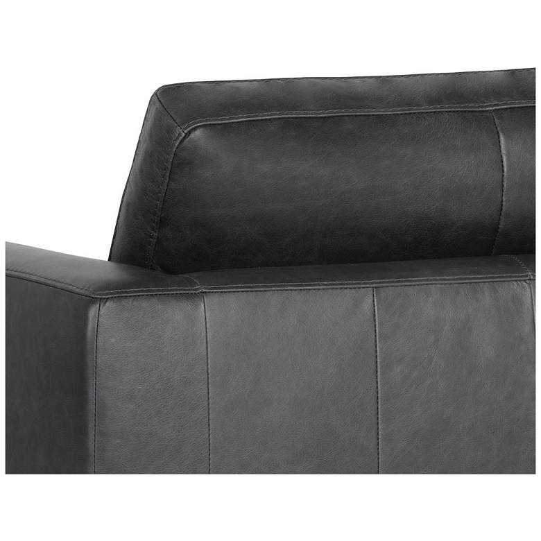 Image 5 Sunpan Baylor Sofa Marseille Black Leather more views