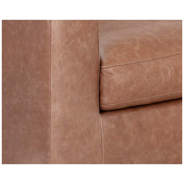 Image 4 Sunpan Baylor Sofa Marseille Camel Leather more views