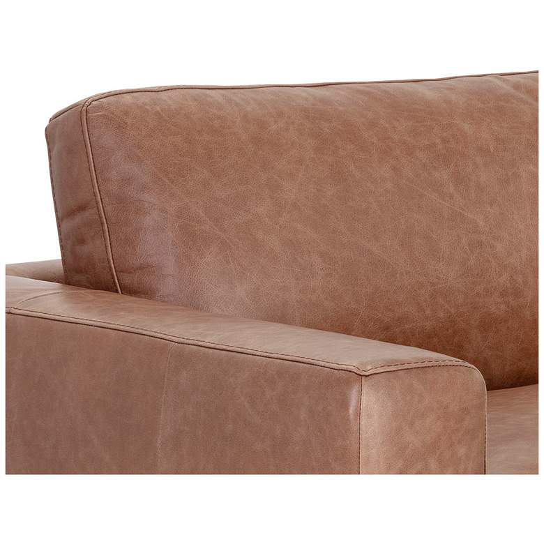 Image 5 Sunpan Baylor Sofa Marseille Camel Leather more views