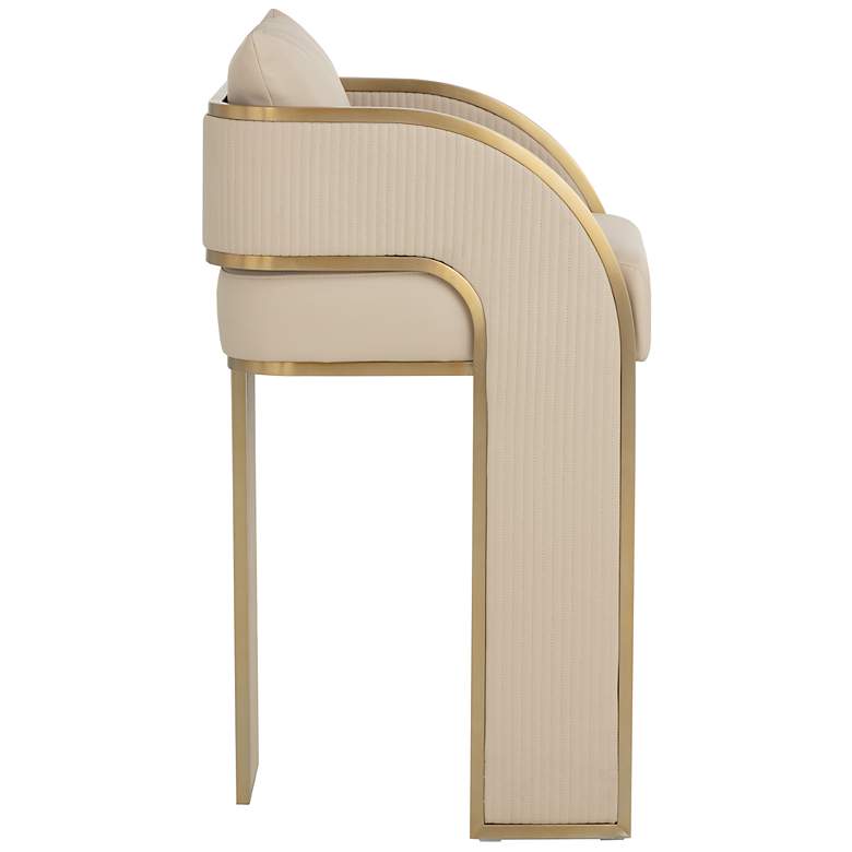 Image 3 Sunpan Baz Barstool Napa Beige more views