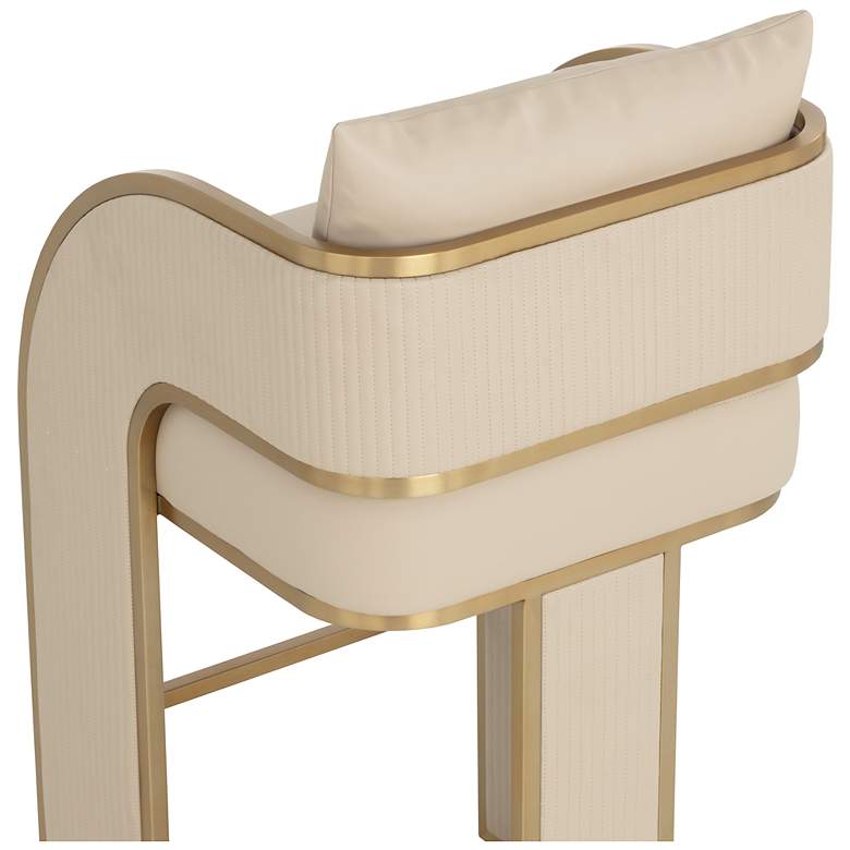 Image 5 Sunpan Baz Barstool Napa Beige more views