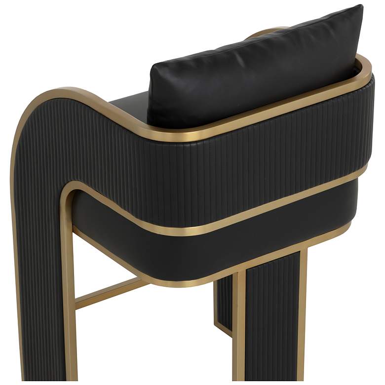 Image 5 Sunpan Baz Counter Stool Napa Black more views