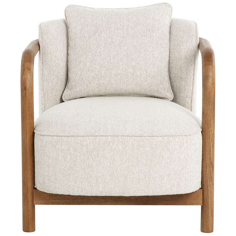 Image 2 Sunpan Beatrice Lounge Chair Dove Cream more views