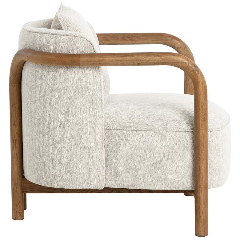 Image 3 Sunpan Beatrice Lounge Chair Dove Cream more views