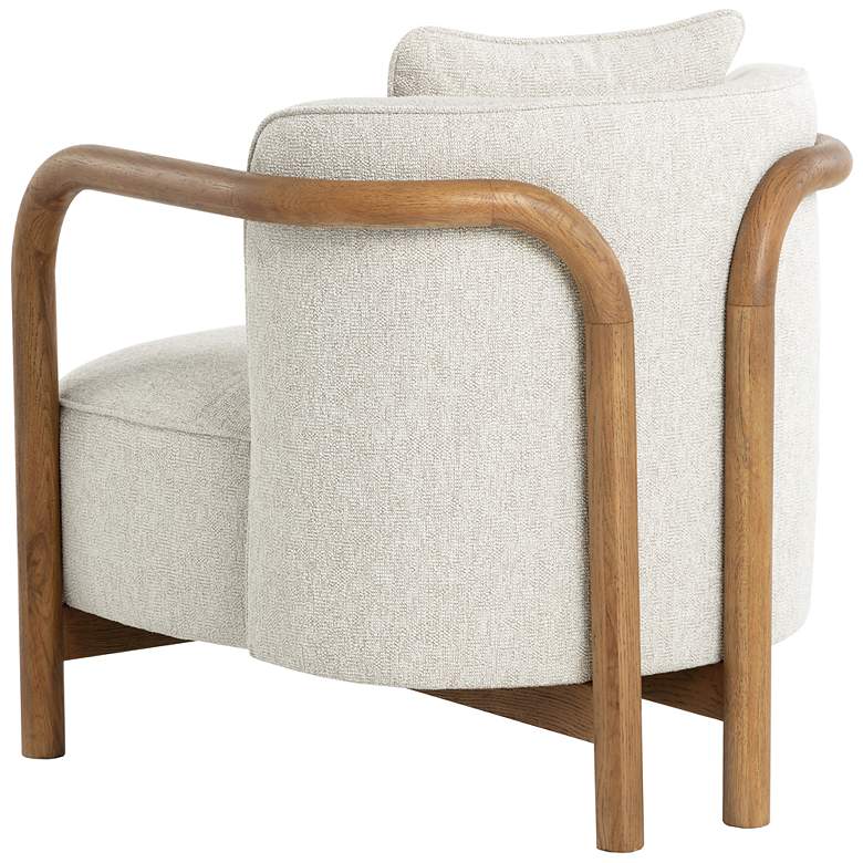 Image 4 Sunpan Beatrice Lounge Chair Dove Cream more views