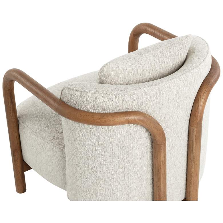 Image 5 Sunpan Beatrice Lounge Chair Dove Cream more views