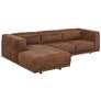 1_Sunpan Beau Sofa Chaise Laf Lucia Tobacco Leather