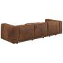 4_Sunpan Beau Sofa Chaise Laf Lucia Tobacco Leather more views