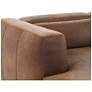 5_Sunpan Beau Sofa Chaise Laf Lucia Tobacco Leather more views