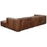 4_Sunpan Beau Sofa Chaise Raf Lucia Tobacco Leather more views