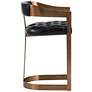 2_Sunpan Beaumont Counter Stool Antique Brass Cantina Black more views