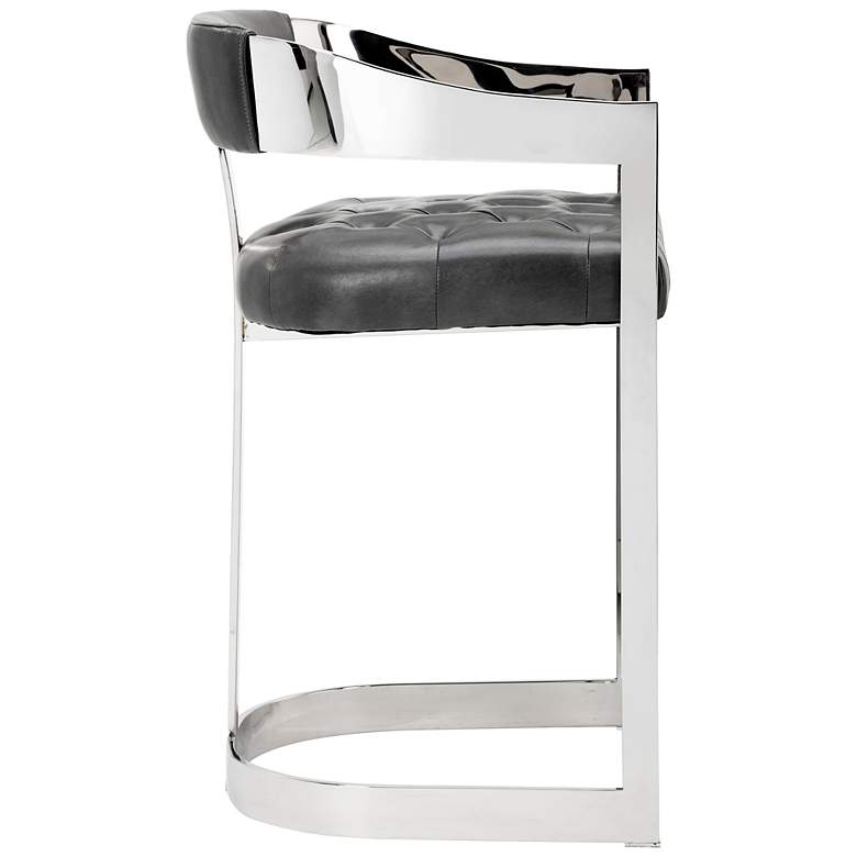 Image 2 Sunpan Beaumont Counter Stool Stainless Steel Cantina Magnetite more views