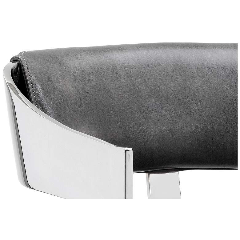 Image 5 Sunpan Beaumont Counter Stool Stainless Steel Cantina Magnetite more views