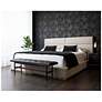 2_Sunpan Beckham Bed King Chacha Cream more views