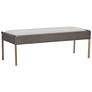 2_Sunpan Bellevue Bench Belfast Heather Gray and Bravo Ash more views