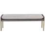 3_Sunpan Bellevue Bench Belfast Heather Gray and Bravo Ash more views