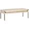 Sunpan Bellevue Bench Bravo Cream