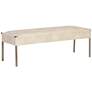 2_Sunpan Bellevue Bench Bravo Cream more views