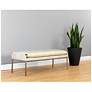 4_Sunpan Bellevue Bench Bravo Cream more views