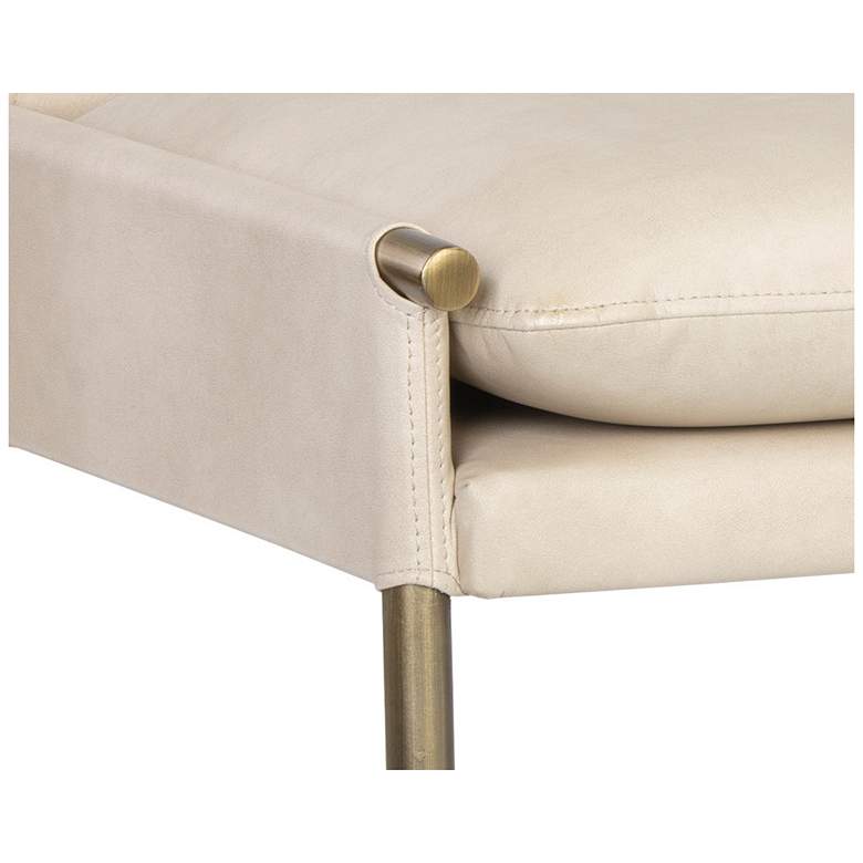 Image 5 Sunpan Bellevue Bench Bravo Cream more views