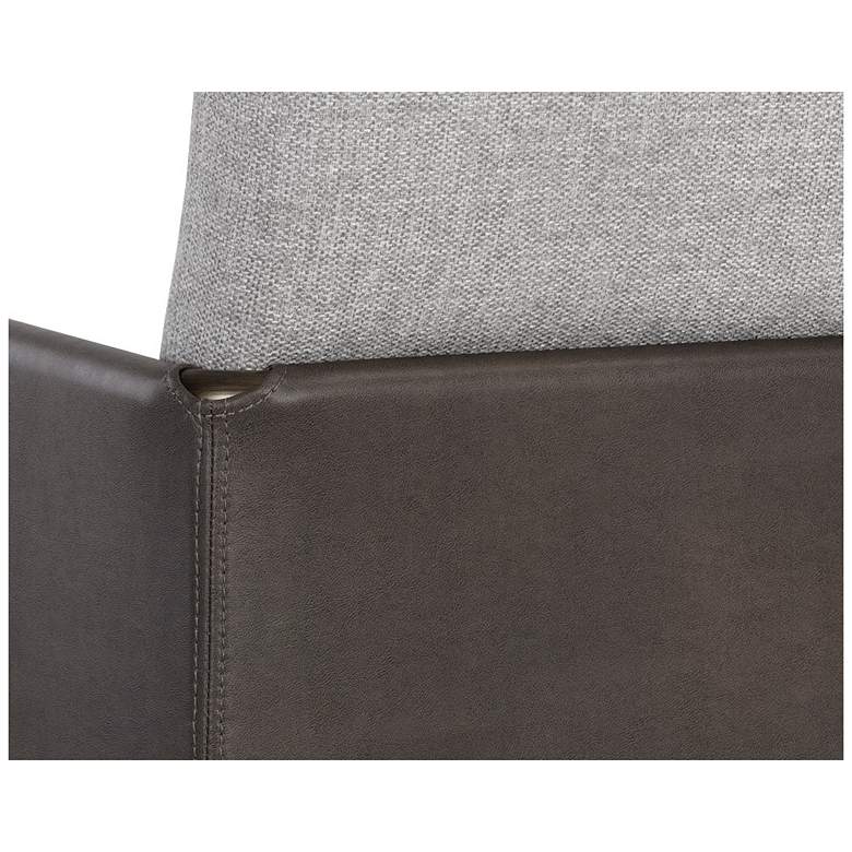 Image 7 Sunpan Bellevue Lounge Chair Belfast Heather Gray and Bravo Ash more views