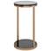 Sunpan Benjamin End Table Antique Brass