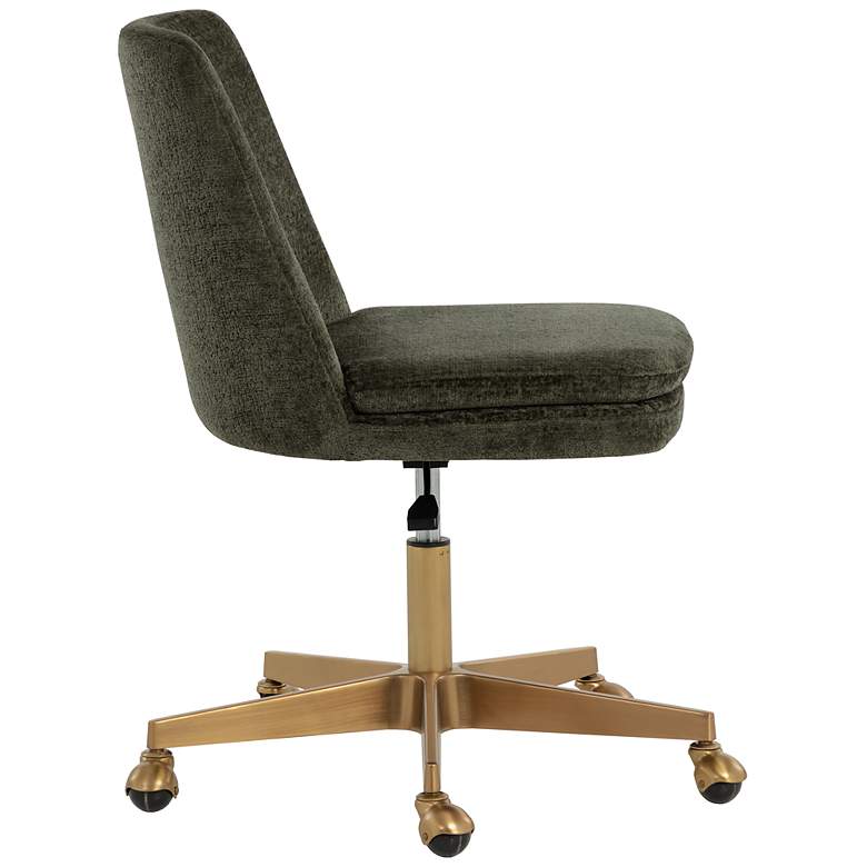 Image 3 Sunpan Berget Office Chair Bergen Olive more views