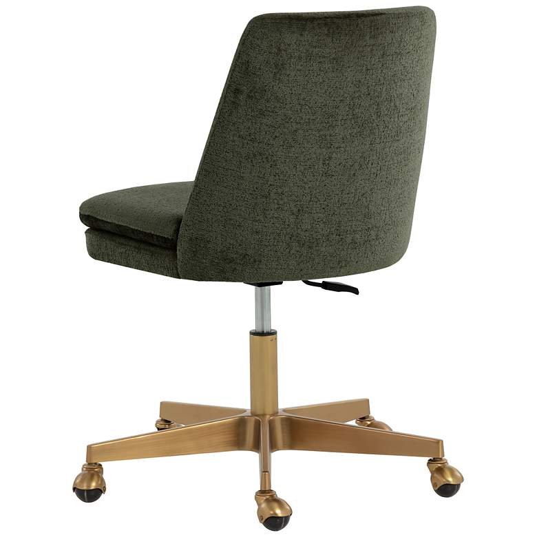 Image 4 Sunpan Berget Office Chair Bergen Olive more views