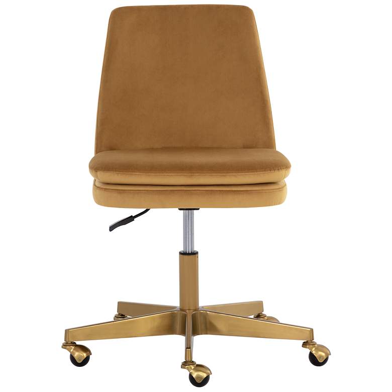 Image 2 Sunpan Berget Office Chair Gold Sky more views