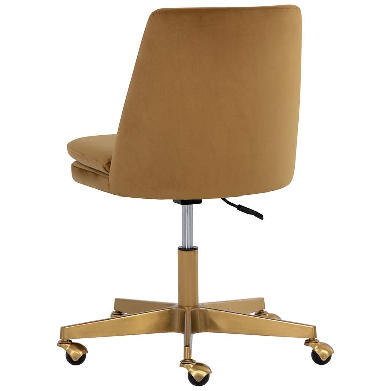 Image 4 Sunpan Berget Office Chair Gold Sky more views
