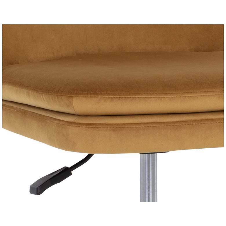 Image 6 Sunpan Berget Office Chair Gold Sky more views
