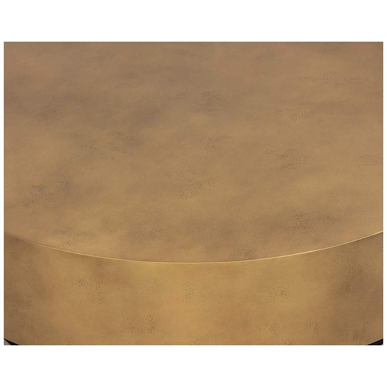 Image 5 Sunpan Bernaby Coffee Table Antique Brass more views