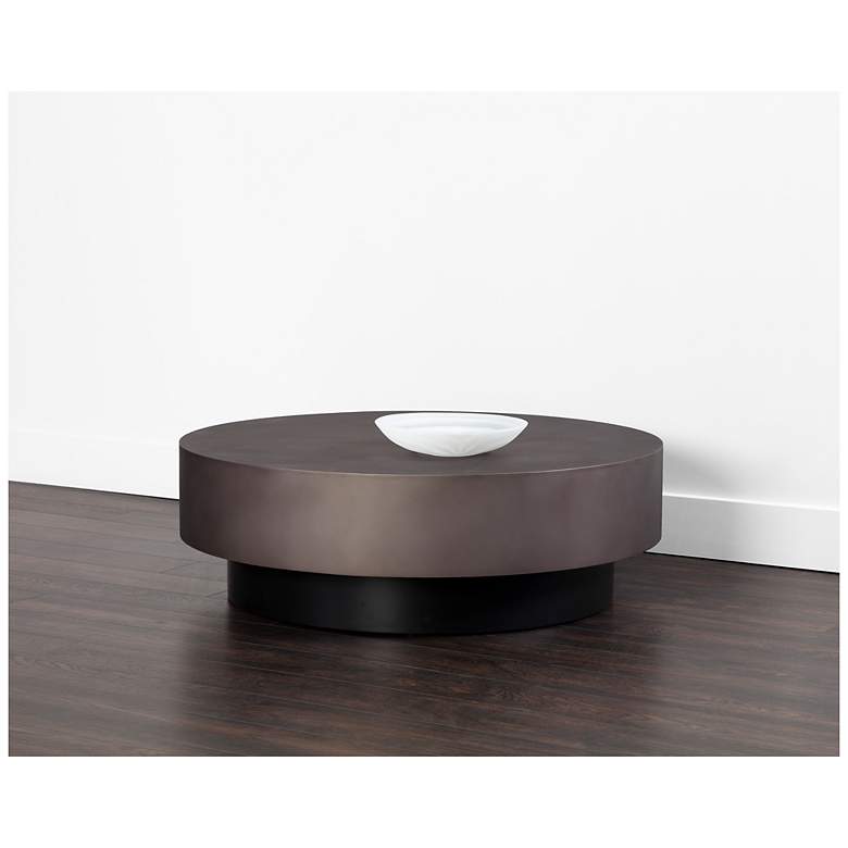 Image 4 Sunpan Bernaby Coffee Table Gunmetal more views