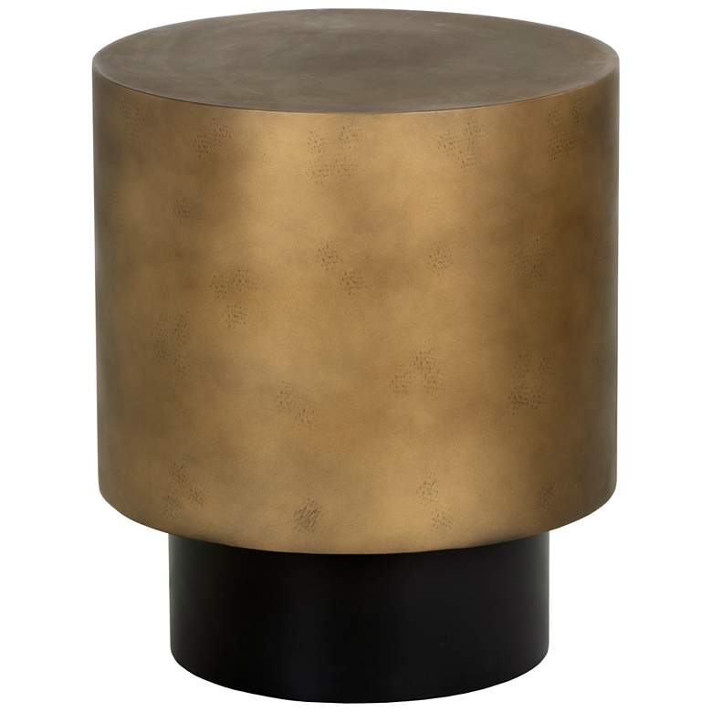 Image 1 Sunpan Bernaby End Table Antique Brass