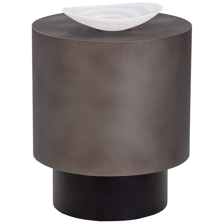 Image 2 Sunpan Bernaby End Table Gunmetal more views
