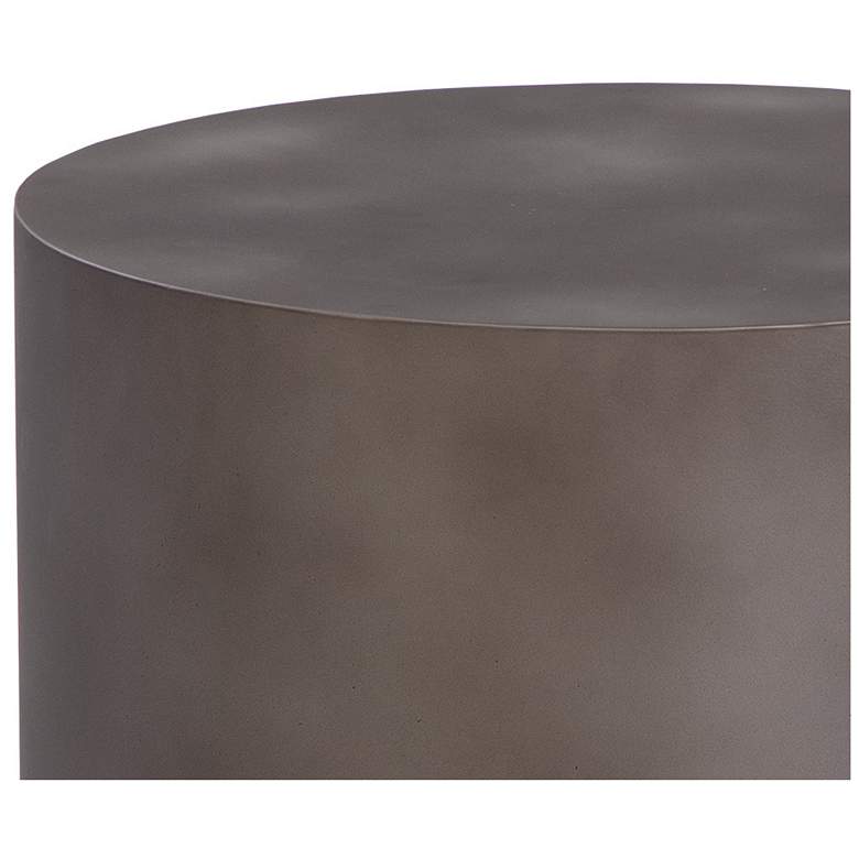 Image 4 Sunpan Bernaby End Table Gunmetal more views