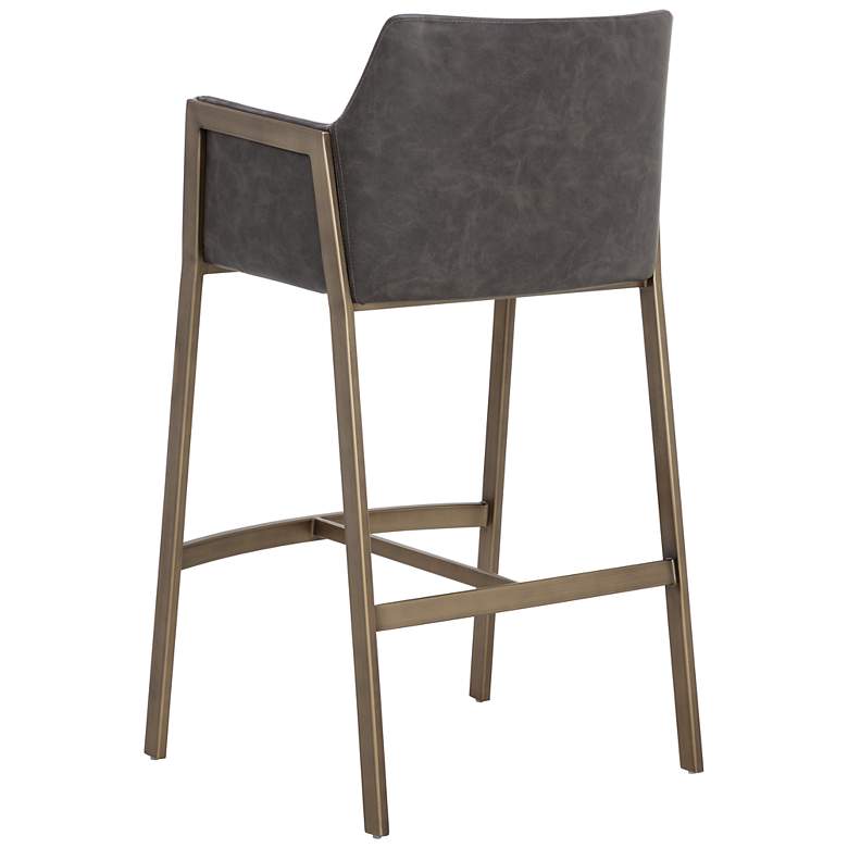Image 4 Sunpan Bernadette Barstool Kendall Gray more views