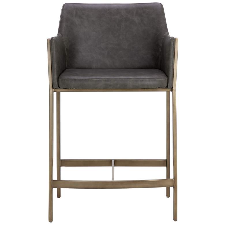 Image 2 Sunpan Bernadette Counter Stool Kendall Gray more views