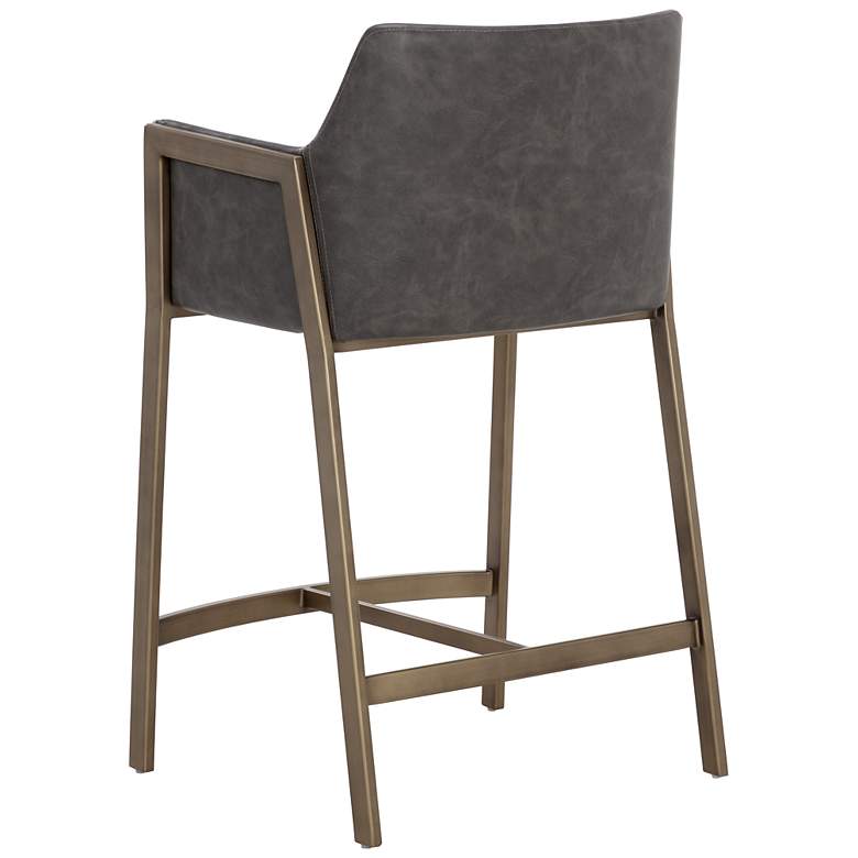 Image 4 Sunpan Bernadette Counter Stool Kendall Gray more views