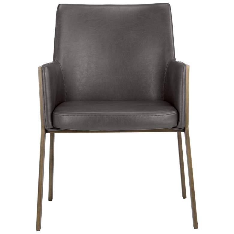 Image 3 Sunpan Bernadette Dining Armchair Kendall Gray more views