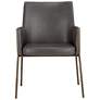3_Sunpan Bernadette Dining Armchair Kendall Gray more views