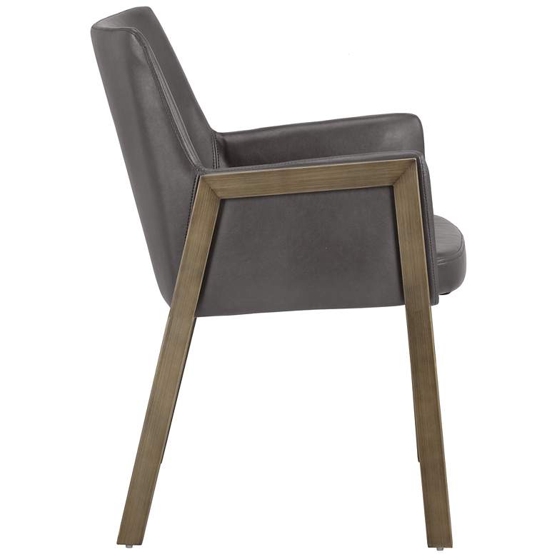 Image 4 Sunpan Bernadette Dining Armchair Kendall Gray more views