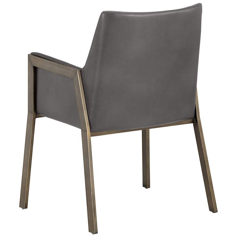 Image 5 Sunpan Bernadette Dining Armchair Kendall Gray more views