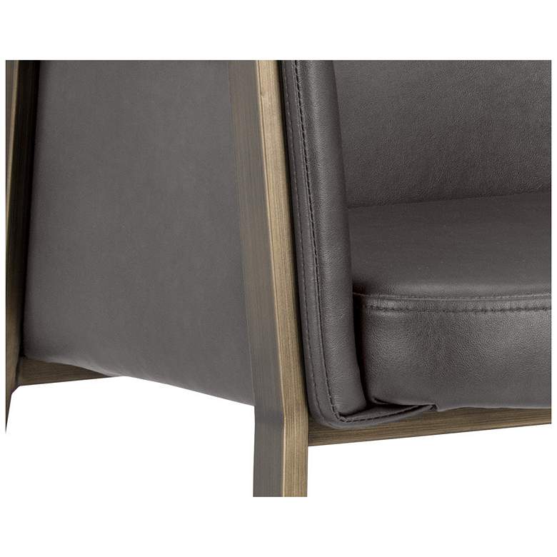 Image 6 Sunpan Bernadette Dining Armchair Kendall Gray more views