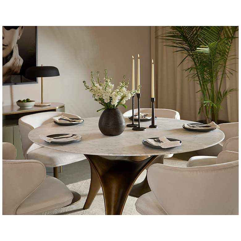 Image 6 Sunpan Bijon Dining Table 59" more views