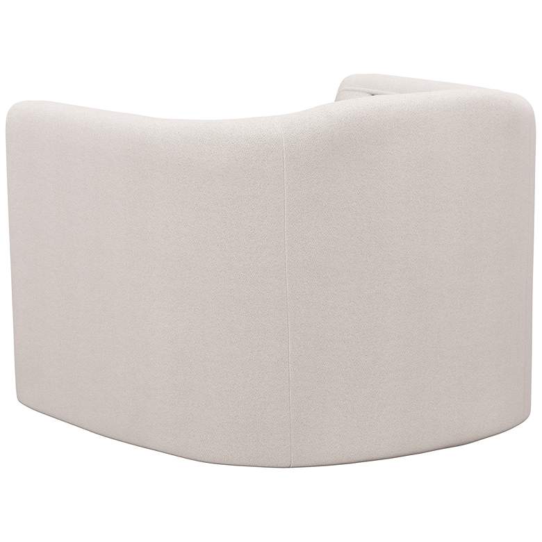 Image 4 Sunpan Birrit Swivel Armchair Alaska Greige more views